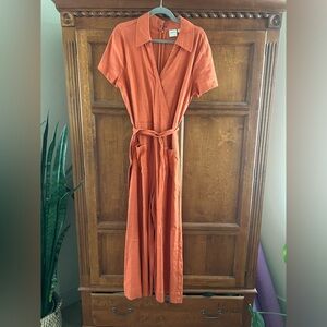 Maeve Terracotta Maxi Dress